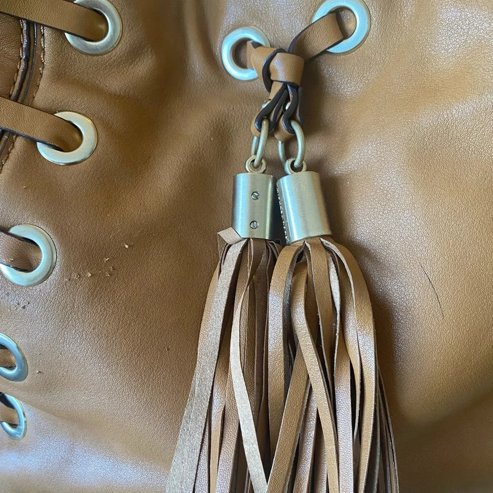 Michael Kors Bag (Tan) w/Silver Hardware. - Picture 12 of 12